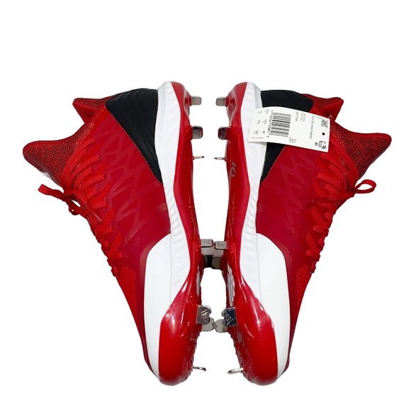 Adidas Icon Bounce Hybrid Red Baseball Cleats NWT - Picture 13 of 15